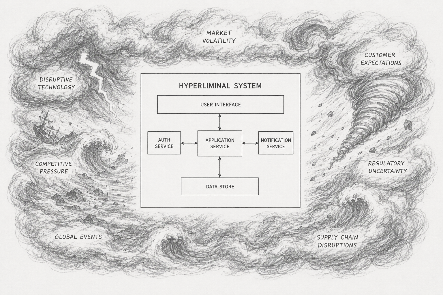 hyperliminal system